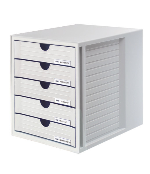 HAN 21450-11 Grey filing cabinet