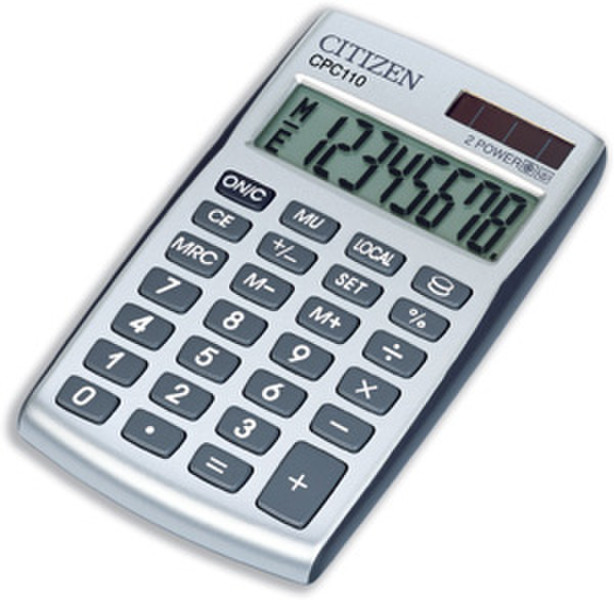 Citizen CPC110 Pocket Basic calculator Silver calculator