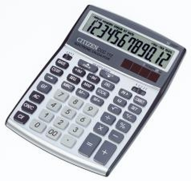 Citizen CCC112 Desktop Financial calculator Silver calculator