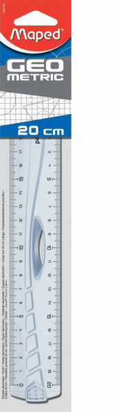 Maped 242120 200mm Plastic Blue,Translucent 1pc(s) ruler