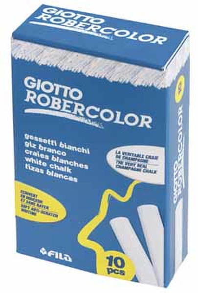 Giotto Robercolor White 10pc(s) writing chalk
