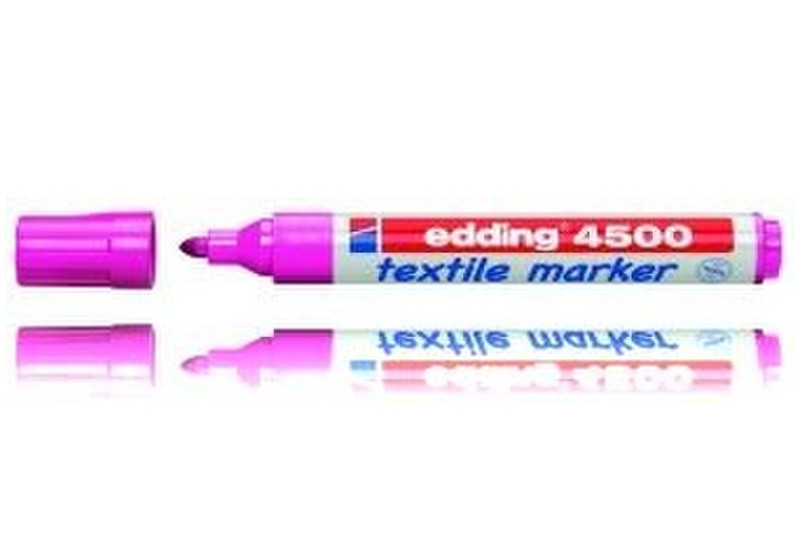 Edding Textielmarker e-4500 Розовый перманентная маркер