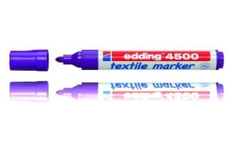 Edding Textielmarker e-4500 Фиолетовый маркер