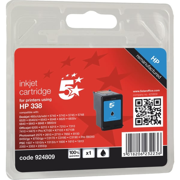 5Star 924809 Black ink cartridge