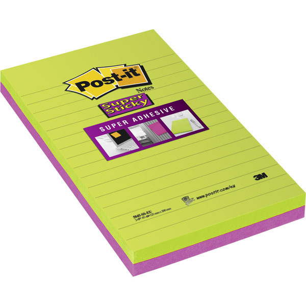 Post-It 5845SS Green,Purple self-adhesive note paper