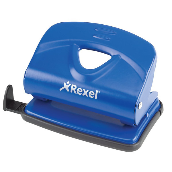 Rexel V220 2 Hole Metal Punch Blue