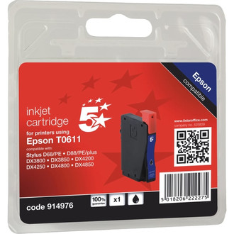 5Star 914976 Black ink cartridge
