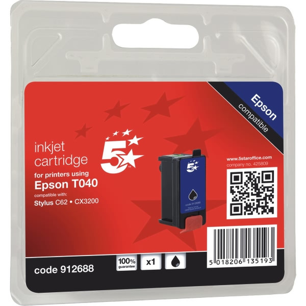 5Star 912688 Schwarz Tintenpatrone