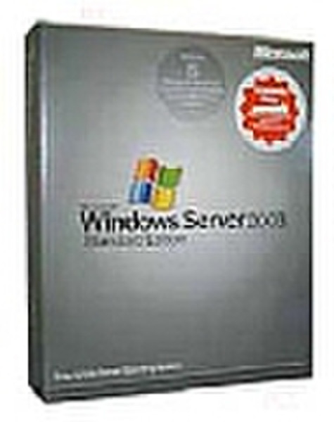 Microsoft MS Win Svr Std 2003 NL CD Win +5u