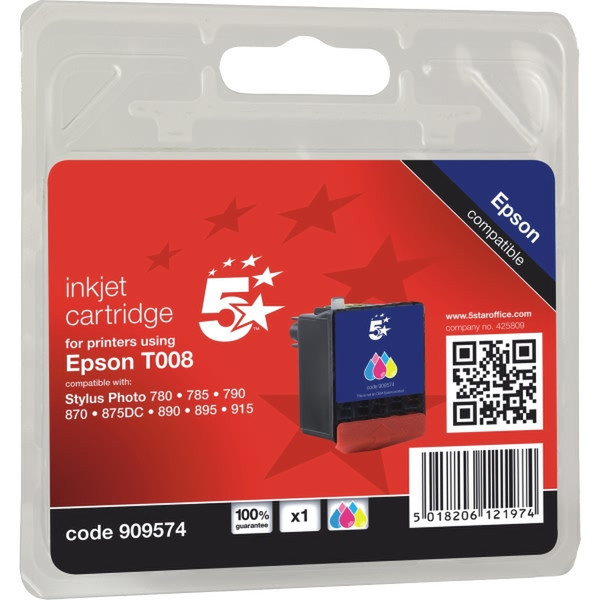 5Star 909574 Cyan,Light cyan,Light magenta,Magenta,Yellow ink cartridge