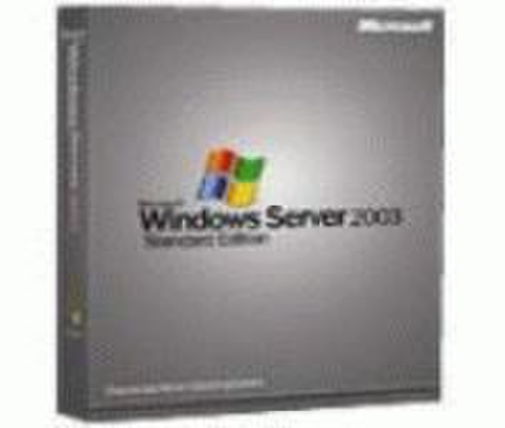 Microsoft MS Win Svr Std 2003 EN CD Win +10u