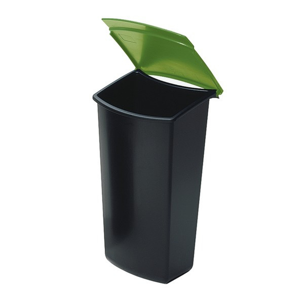 HAN MONDO Black,Green waste basket