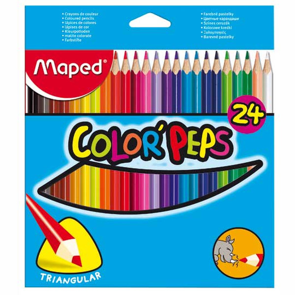 Maped 183224 24шт цветной карандаш