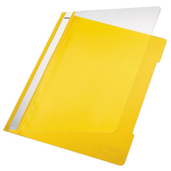 Leitz 432037 Plastic Yellow folder