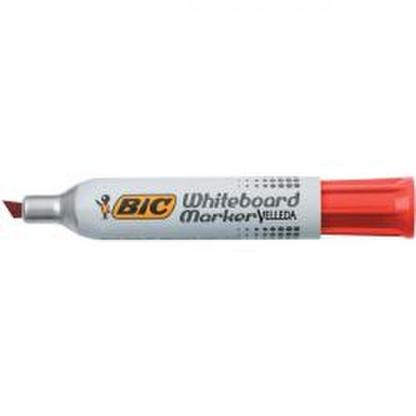 BIC Velleda 1781 Chisel tip Red 12pc(s) marker