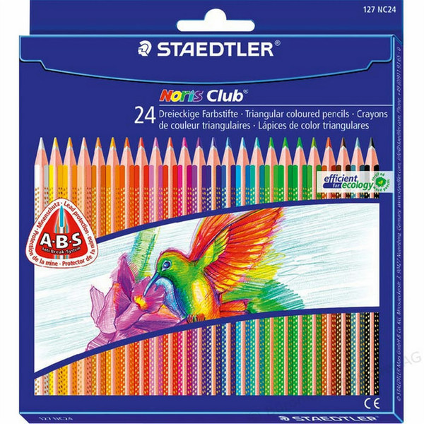 Staedtler Noris Club 127 24шт цветной карандаш