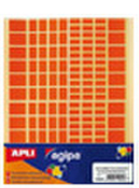 Agipa Coloured Playshape Lables Rectangles Blue,Purple 1440pc(s) self-adhesive label