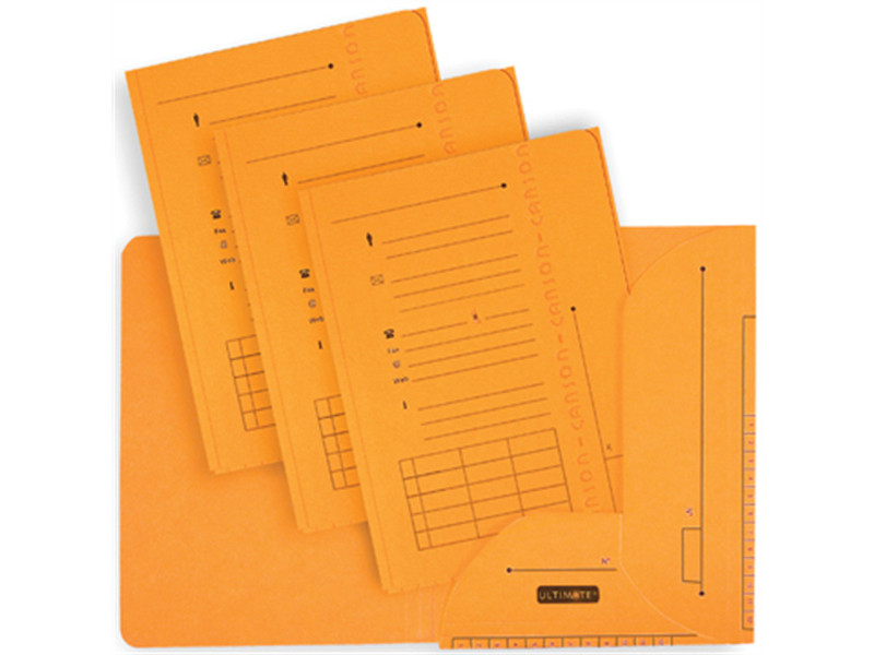 Elba Ultimate HV A4 Cardboard Yellow folder