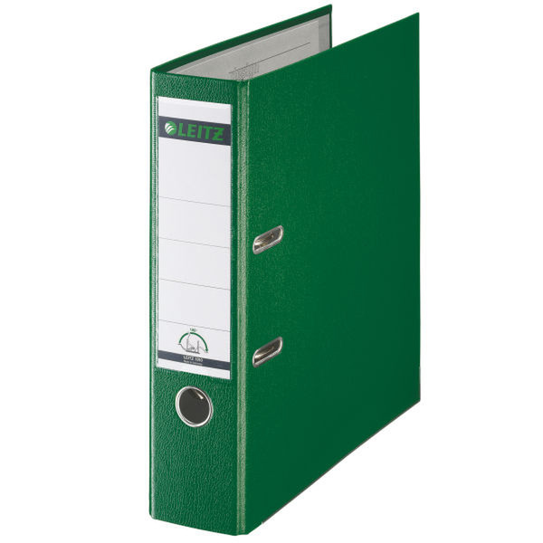 Leitz 180° Lever Arch File Plastic Plastic Green ring binder