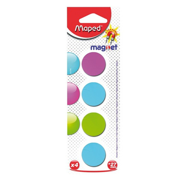 Maped 052700 Blue,Green,Pink 4pc(s) fridge magnet