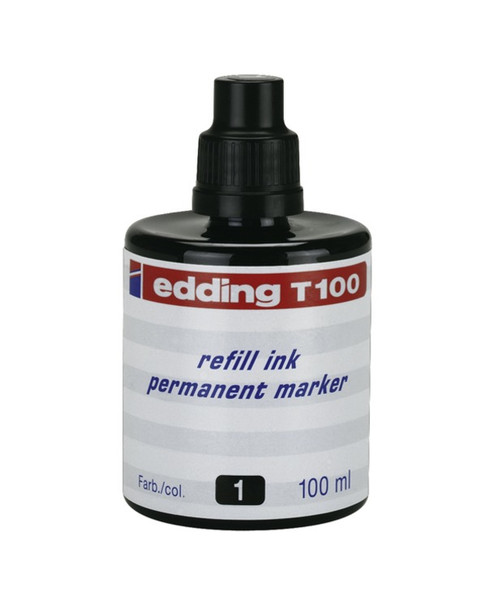 Edding T100 100ml Black ink
