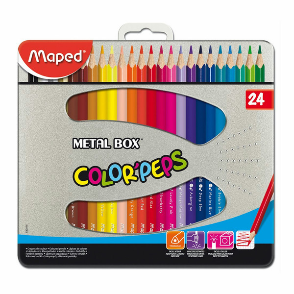 Maped Color'Peps 24шт цветной карандаш