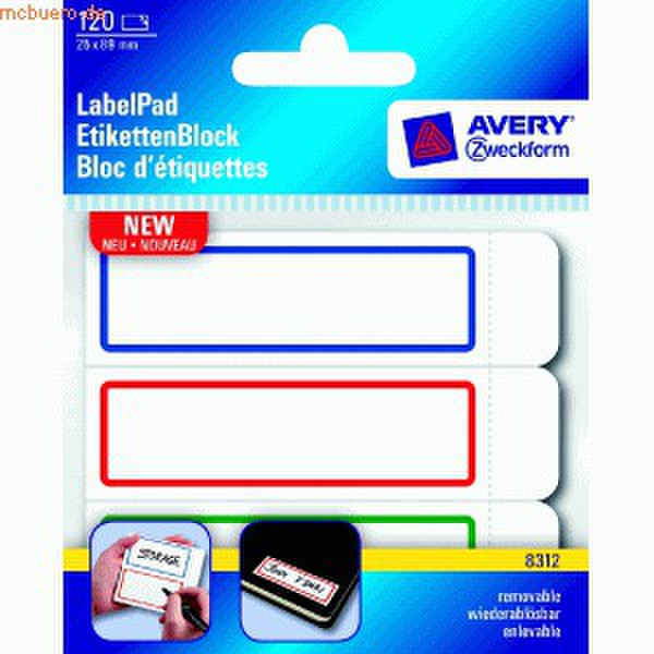 Avery 8312 120Stück(e) selbstklebendes Etikett