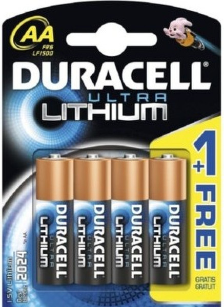 Duracell LF1500 Lithium 1.5V non-rechargeable battery
