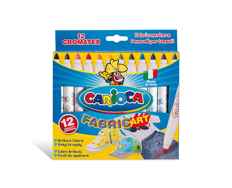 Carioca Cromatex Extra Bold Разноцветный 12шт фломастер