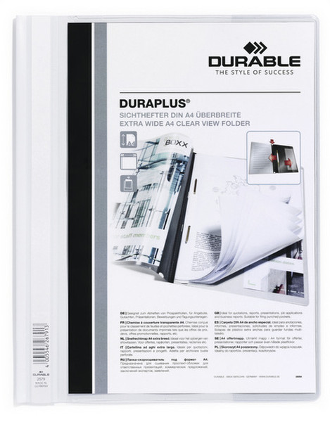 Durable 257902 Weiß Aktendeckel