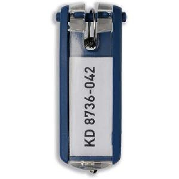 Durable KEY CLIP Blue 6pc(s) key tag