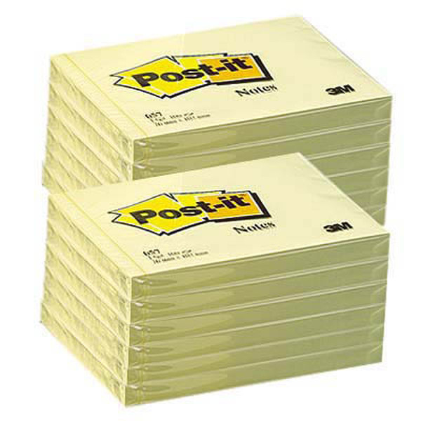 Post-It 657M Yellow 12pc(s) self-adhesive label