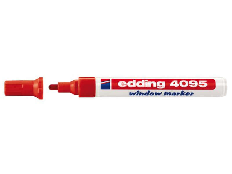Edding Window Marker 4095 Red 10pc(s) marker