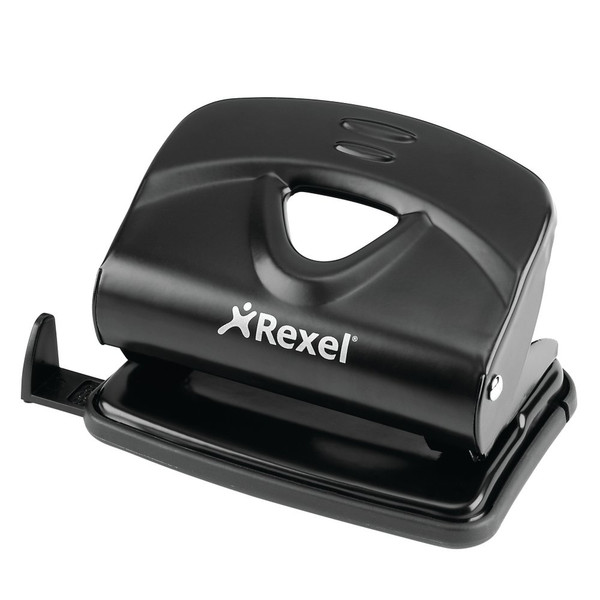 Rexel V220 2 Hole Metal Punch Black