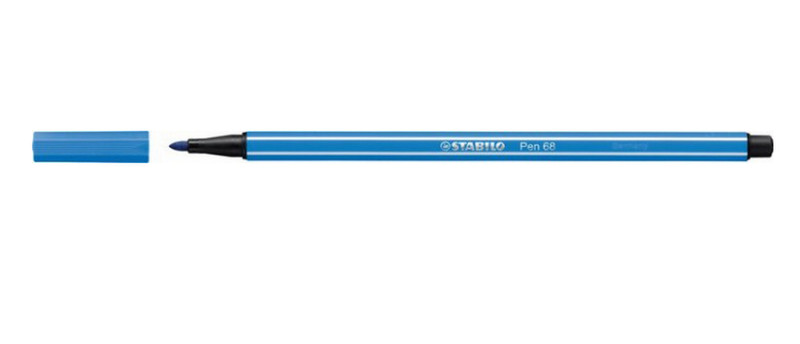 Stabilo Pen 68 Blue felt pen