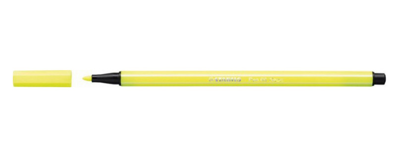 Stabilo Pen 68 Yellow felt pen