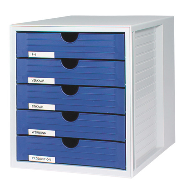 HAN 21450-14 Синий шкаф для картотек