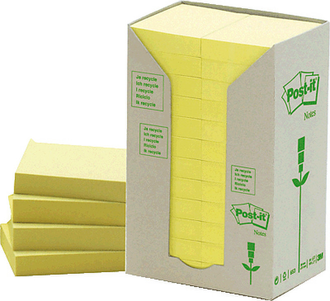 Post-It 653-1T Yellow 24pc(s) self-adhesive label