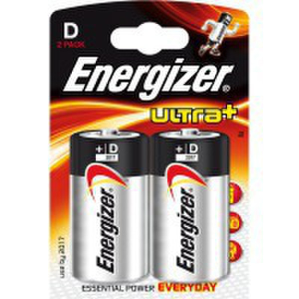 Energizer Ultra+ D/LR20 Щелочной 1.5В батарейки