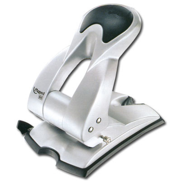 Maped 566000 60sheets Black,Silver hole punch