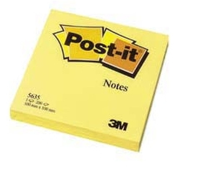 Post-It 5635 Yellow 100pc(s) self-adhesive label