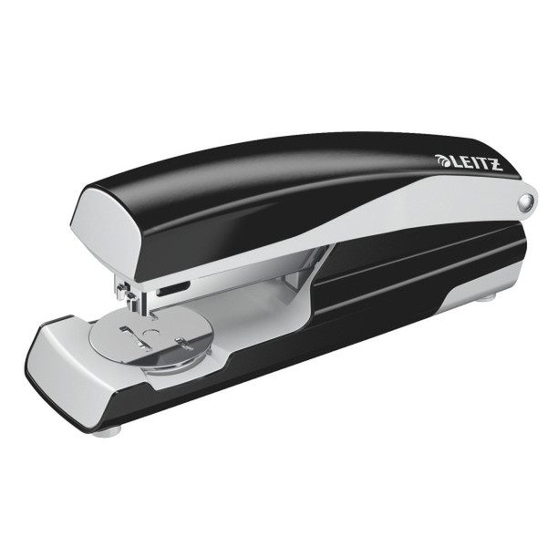 Leitz 5502 Black,Stainless steel,Walnut stapler