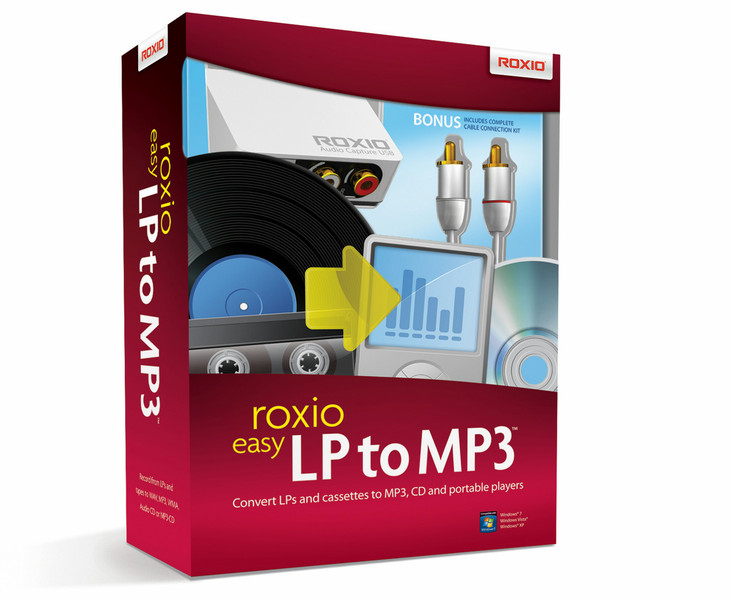 Corel Roxio easy LP to MP3