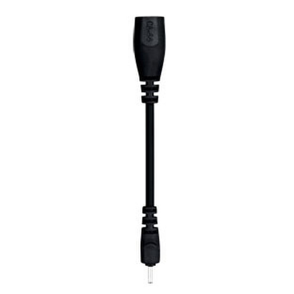 Nokia CA44 3.5mm 2.0mm Black cable interface/gender adapter
