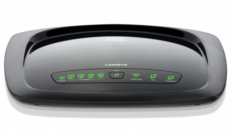 Linksys WAG120N Schwarz WLAN-Router