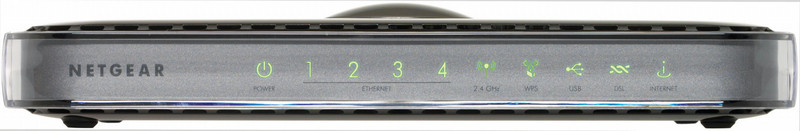 Netgear DGN3500 Черный wireless router
