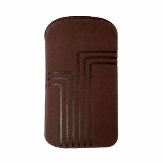 MLINE Mobile Phone Case EASY / Vertical - Brown Brown