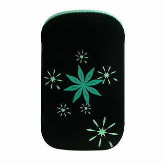 MLINE Mobile Phone Case EASY / vertical - Cyan Black,Blue