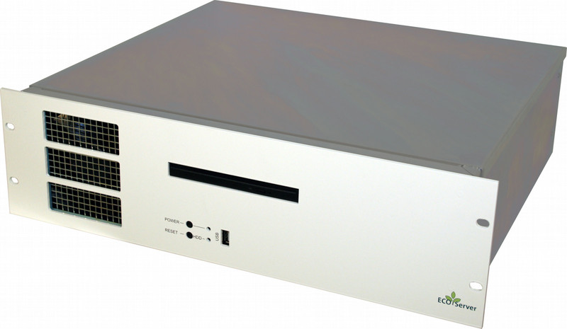 ECOserver EIB320M550, 3U server, w/ Celeron M550, 2GB 2GHz Rack (3U) server