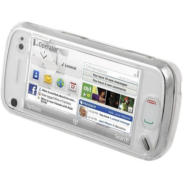 Qtrek Crystal Case Nokia N97mini Transparent